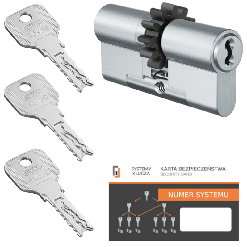 WKŁADKA EVVA 4KS Z ZĘBATKĄ