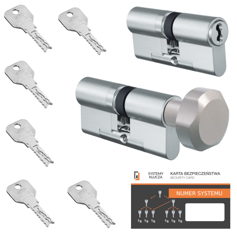 KOMPLET WKŁADEK EVVA 4KS