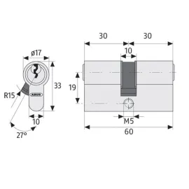 KOMPLET WKŁADEK ABUS S6