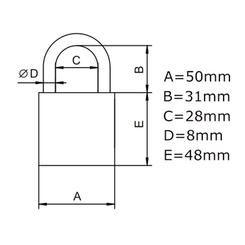 Kłódka LOB COMFORT XT UKMM6W