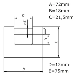 KŁÓDKA TRZPIENIOWA LOB IRYD