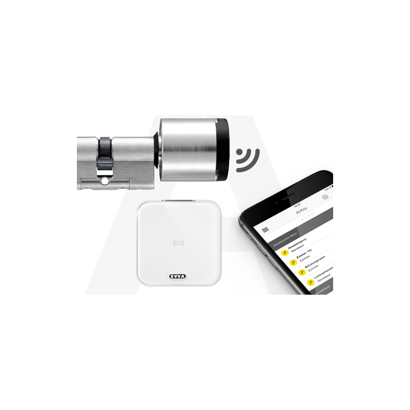 Wkładka elektroniczna EVVA AirKey dwustronna kontrola dostępu