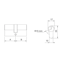 WKŁADKA ASSA ABLOY COMFORT NG